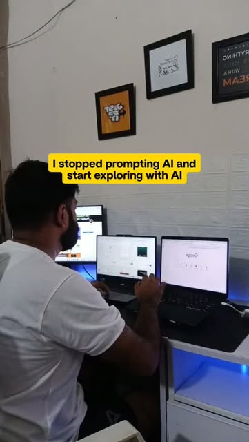 Exploring with AI cover