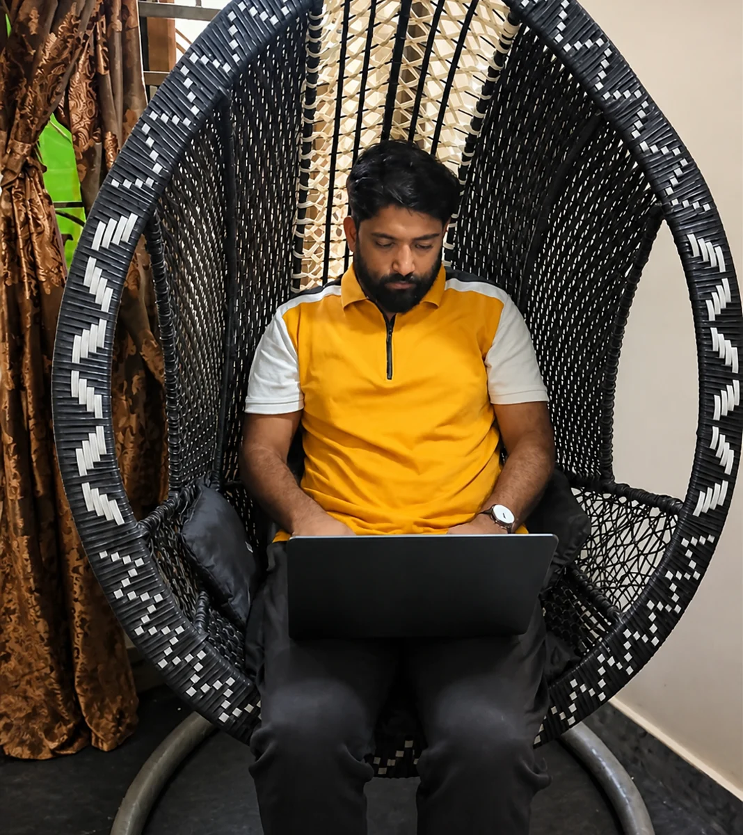 Team workshop scene in Hadeed Ullah’s portfolio