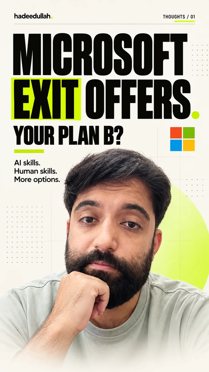 Is your career ready for the AI shift? — custom cover by Hadeed Ullah
