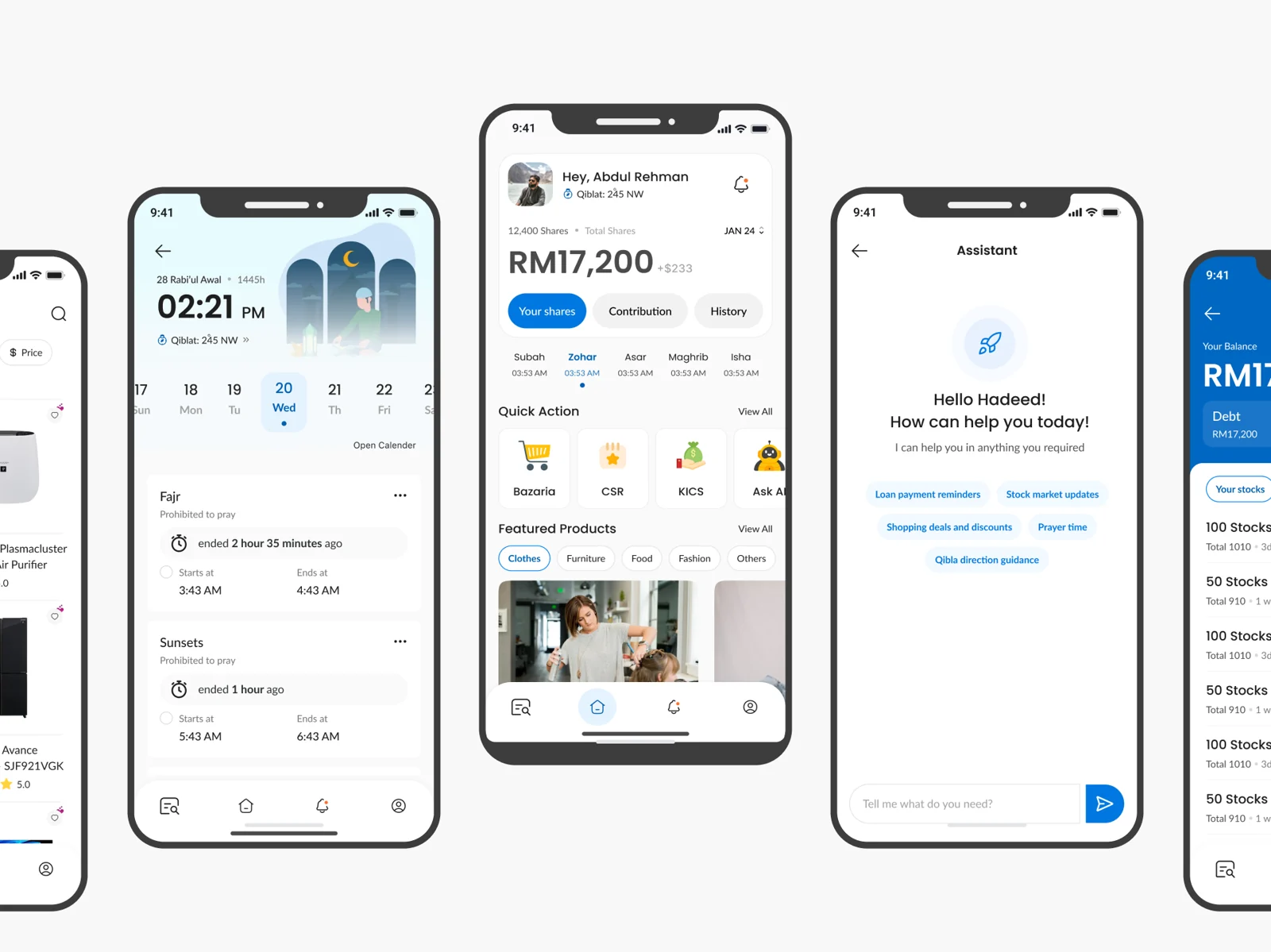 Koperasi TNB membership and financial app design